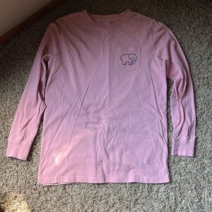 Women’s Ivory Ella pink long sleeve shirt